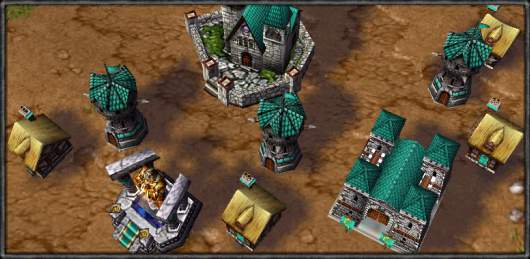 City planning inspired by Zerg~Ling. My photon cannons in front of the nexus are blocked by pylons and gateways. :)