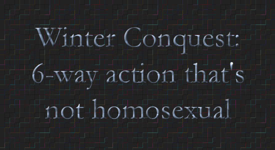 Masterrace stated clearly that there were to be no more gay FFAs. Sorry, no anal insertions or cock gobbling here.