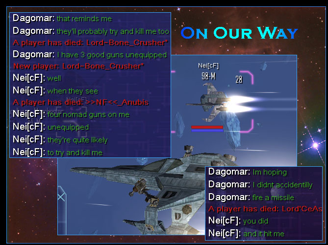 Hey, it's only a missile - it's not like I punched anybody or anything.