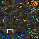 The minimap below.