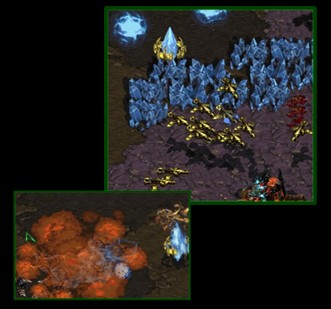  not even dark swarm can hurt him!