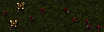 Orange sure has a powerful army.
