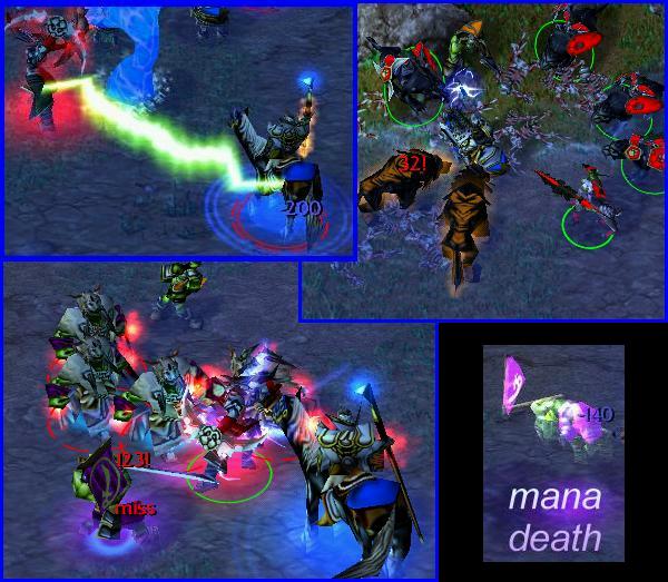Demonhunter winning vs 4 shaman, 1 Archmage, and 1 Blademaster = imbalance