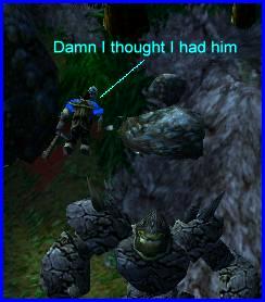 It is important to note that rock golems own peasants.  I say this because again, in my infinite wisdom, I made my peasants harvest the wood bordering the high-level golem creeps near my main and they have now broken through.
