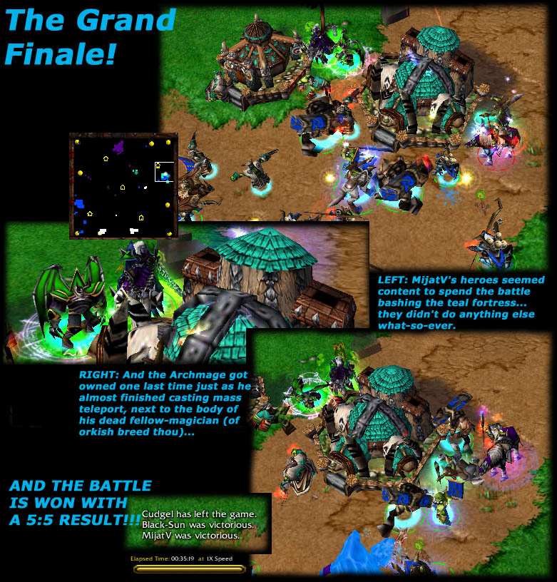 I really dont know what I was thinking when I was wasting time fighting the fortress... humph...