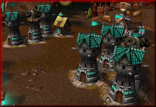 HurtnTime towers up at the lower left choke. Why the workshop in front instead of in the back? If I could tell you I'd be a rich man. Or something.