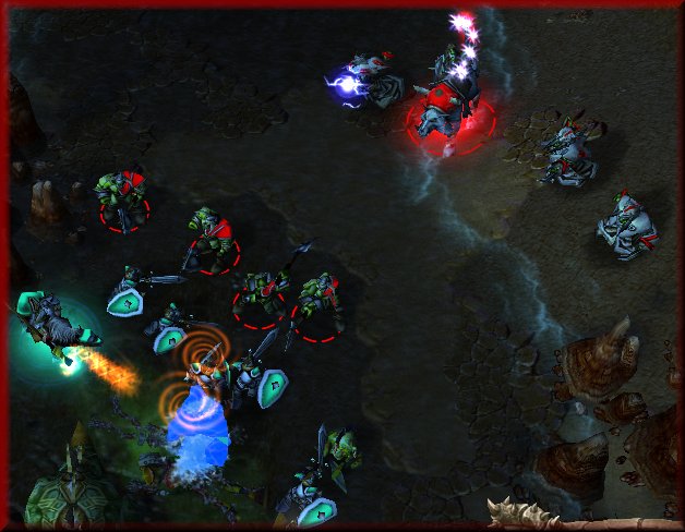 First skirmish that UraniumOrc is actually involved in. The MK and Paladin are off screen on the bottom.