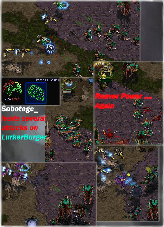 Sabotage attacks Lurker for a change.