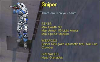 Everybody hates snipers, but no
one ever wants to stop using them...