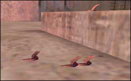 To be killed by a caltrop is
considered the most humiliating way to die in TFC.