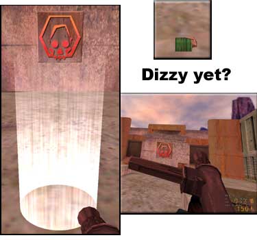 Conc blasts actually go thru walls
and floors too!