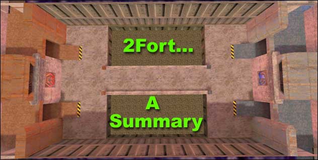 An ariel view of the 2Fort
map...