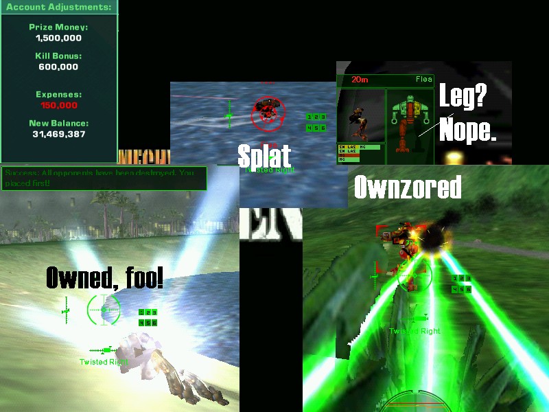 Shall I let 'im live m'lord? GAUSS RIFLE TO THE HEAD SUCKA!
