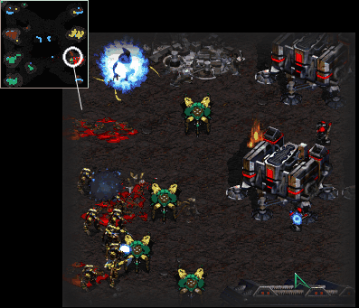 That archon somehow doesn't really hit in the picture since it did nothing.