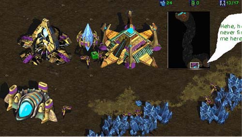 My probe played hide-n-seek but no one came to find him ; )