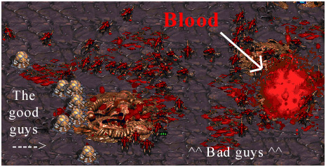 I always feel the need to include a picture where Dialtone gets killed. Even though I was cheering for him in this game :D