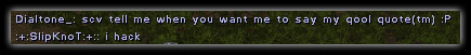 Right...like you don't talk all the time anyway.