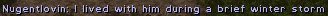 I don't exactly know him, but he's funny enough to be considered a great player.