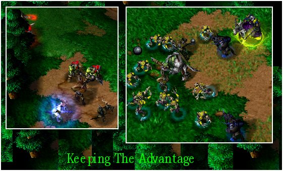 Hmmm… 2 grunts and a farseer  vs  11 ghouls and a DK, things are looking up for cantuna