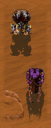 JPaikman attempts to begin the game with a suicidal ramming of his overlord into Medics' but Medics hacks his way out of it.