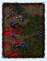 A zergling is a lot like a Doberman that can take 27
shots to the head.