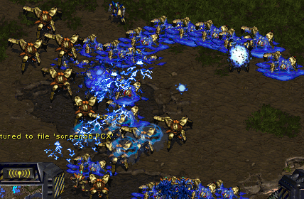 Blue soup for everyone.