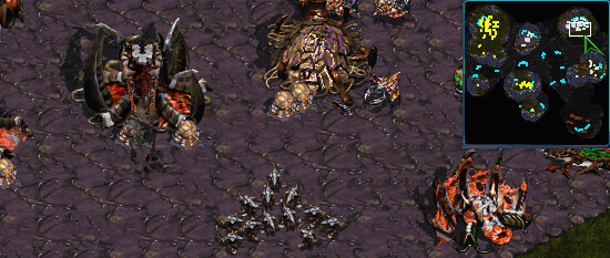Serious dropper!  Would you like cracklings with that hive? (Double lair, remember? That's a hatch on the left)