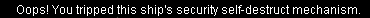 Oops!  I thought this game had intelligent design.