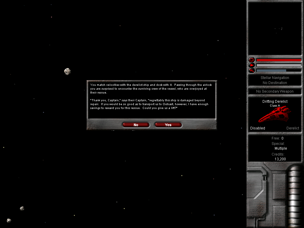 Ouch, a disabled *Starbridge*?
