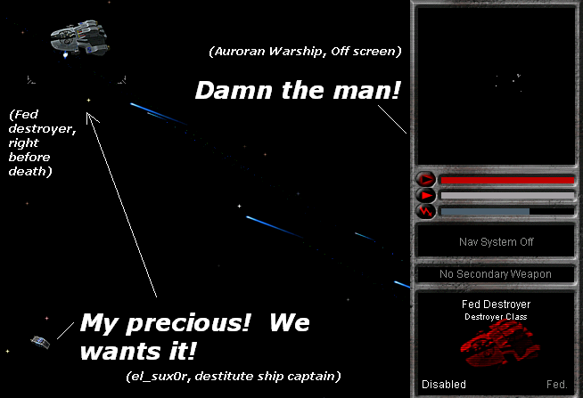 So much glory wasted.