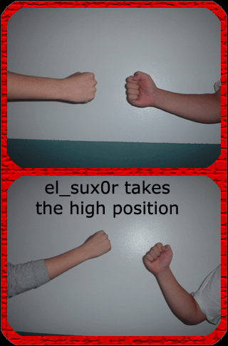 el_sux0r takes the early height advantage.