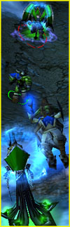 He's pretty good at this 'run your hero away so they don't die' thing.  It's just a fade, better to let them die, I say.