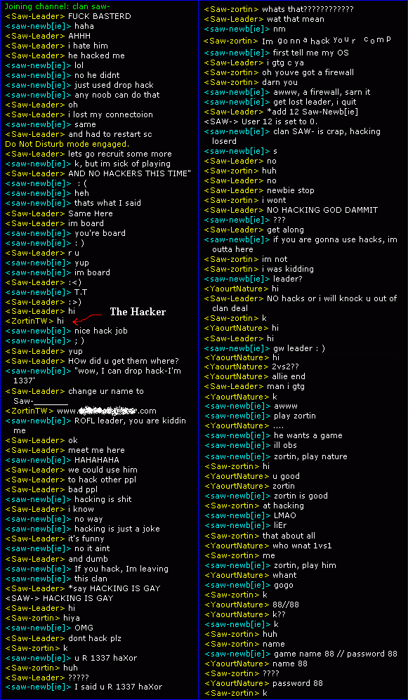 strong standards for clan saw- : (